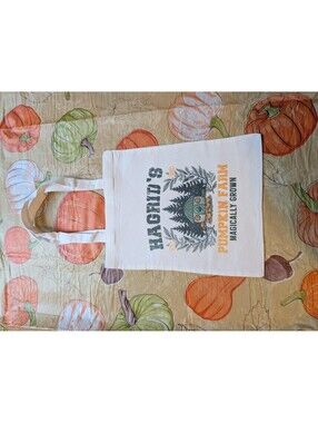 Hagrid’s Pumpkin Farm Canvas Tote Bag – Harry Potter